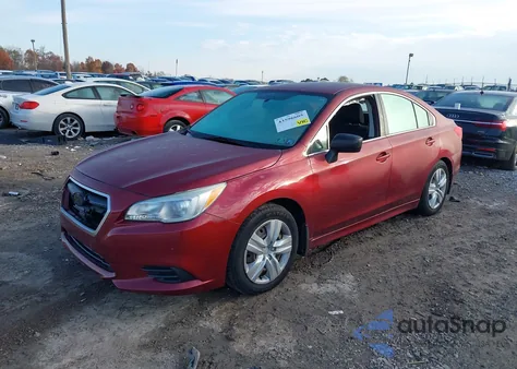 2015 Subaru Legacy 2.5I from USA, damaged, VIN 4S3BNBA68F3008458